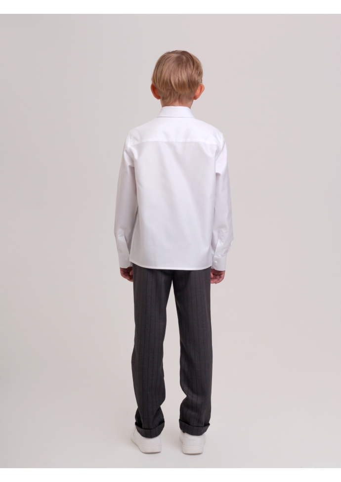 Брюки классические для мальчика серые BRN0335