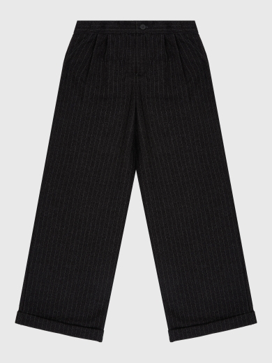 Брюки широкие для мальчика серые BRN0709  