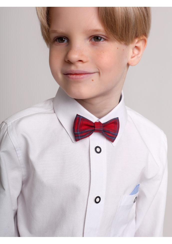 Брюки классические для мальчика красные BRN0933