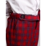 Брюки классические для мальчика красные BRN0933