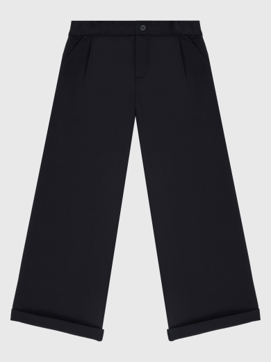 Брюки утепленные для мальчика темно-синие BRNW706