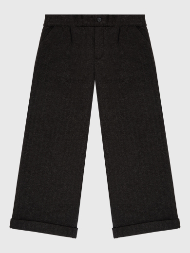 Брюки утепленные для мальчика графит BRNW707