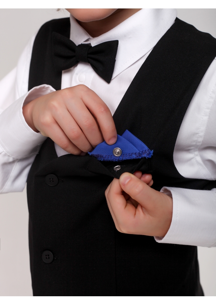 Костюм для мальчика черный  KCN0250