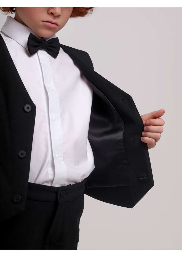 Костюм для мальчика черный  KCN0250