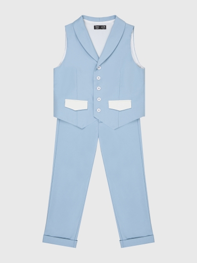 Костюм для мальчика голубой  KCN0279
