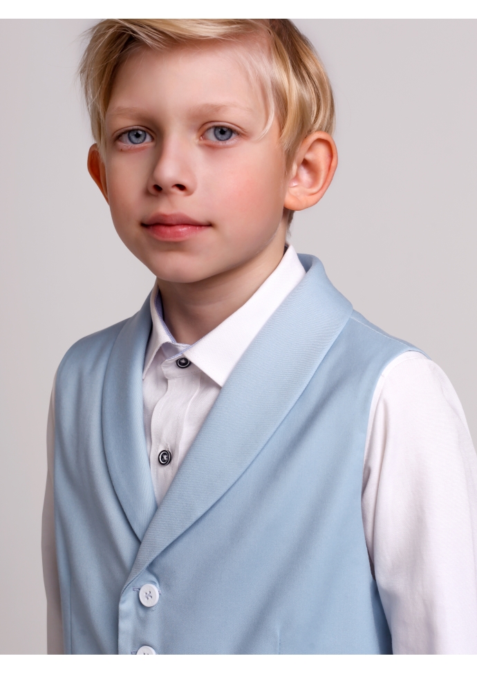Костюм для мальчика голубой  KCN0279