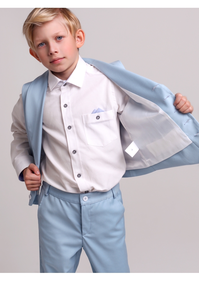 Костюм для мальчика голубой  KCN0279