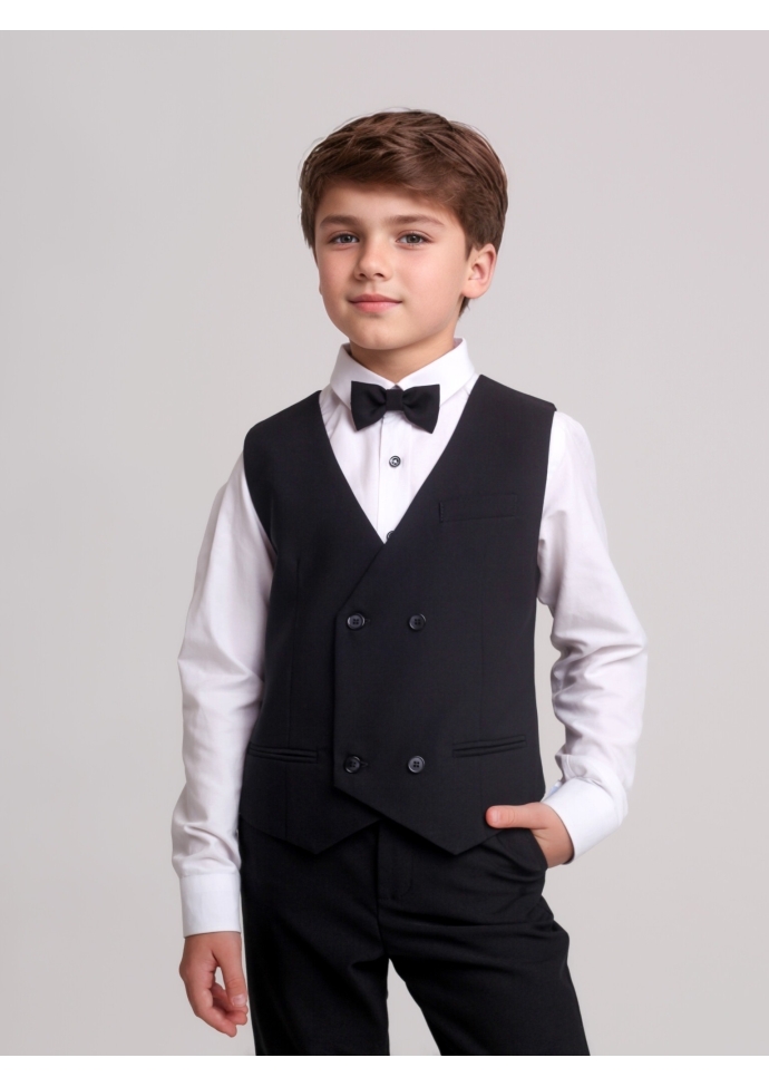 Костюм для мальчика черный  KCN0288