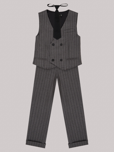 Костюм для мальчика серый  KCN0335