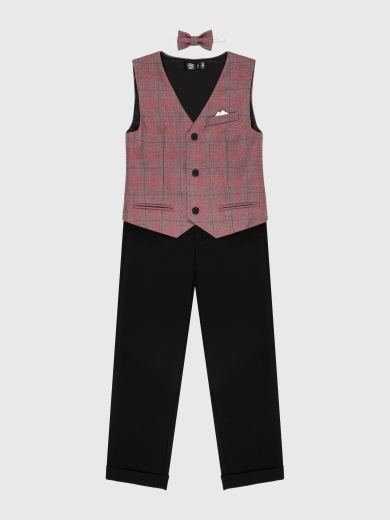 Костюм для мальчика розовый  KCN0504