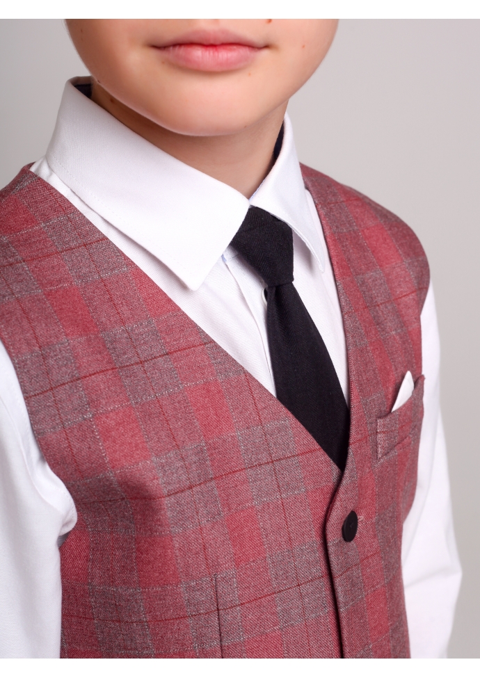 Костюм для мальчика розовый  KCN0504