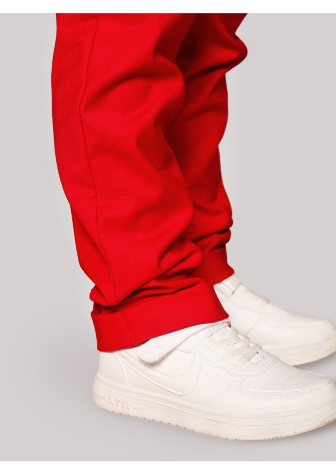 Костюм для мальчика красный  KCN0533