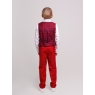 Костюм для мальчика красный  KCN0533