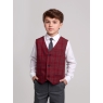Костюм для мальчика бордовый  KCN0561