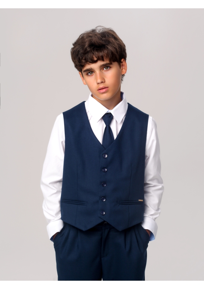 Костюм для мальчика синий KCN0702