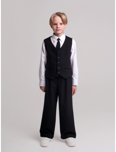 Костюм для мальчика черный KCN0707