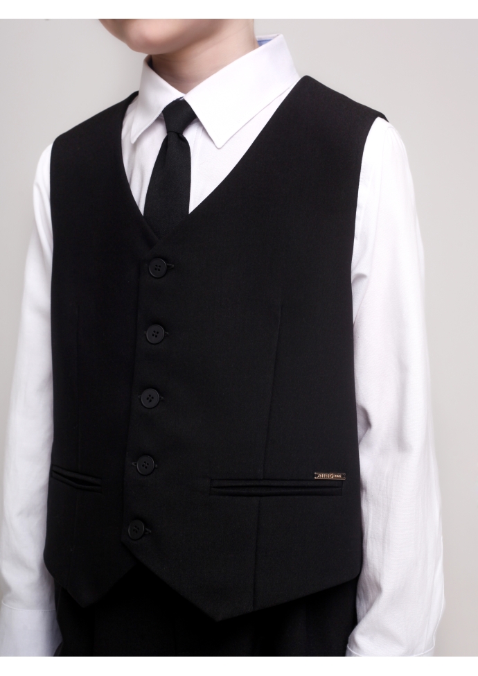 Костюм для мальчика черный  KCN0707