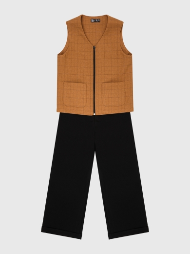 Костюм для мальчика горчичный  KCN0724