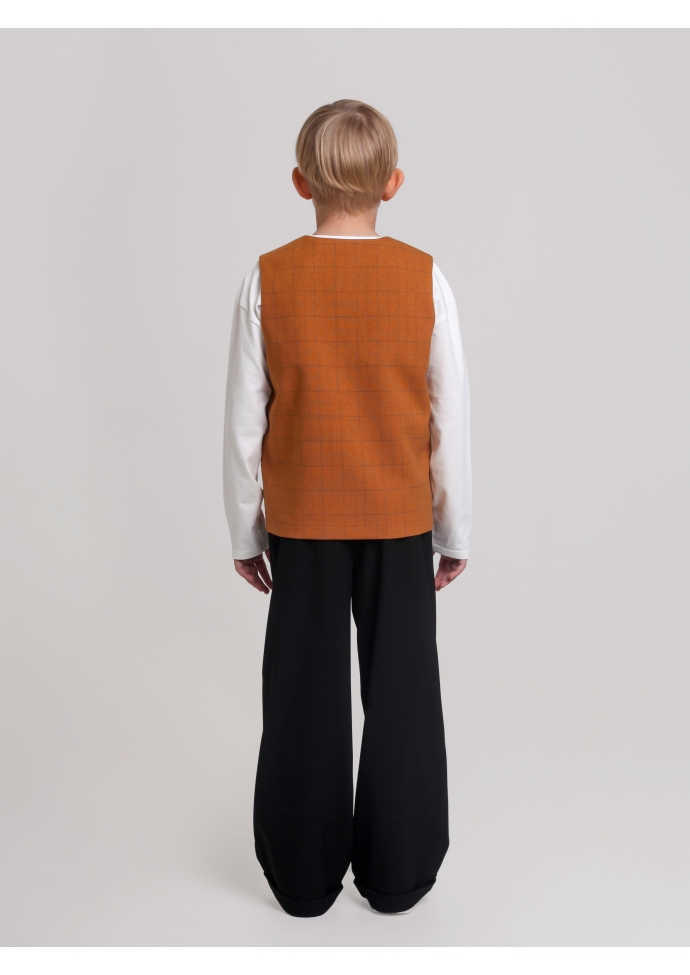 Костюм для мальчика горчичный  KCN0724