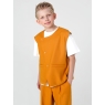Детский костюм для мальчика горчичный: жилет и брюки свободного кроя, стильный комплект Nino Kids KCN0958