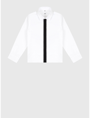 Рубашка для мальчика белая RBK1114