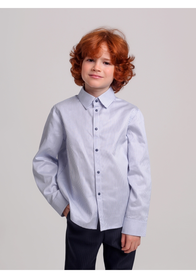 Рубашка для мальчика белая RBN1122