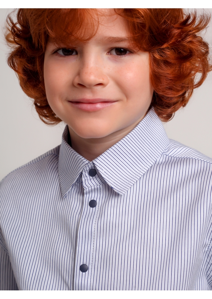 Рубашка для мальчика белая RBN1122