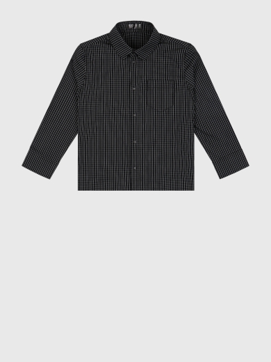 Рубашка для мальчика черная RBN1123