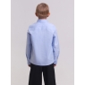 Рубашка для мальчика голубаяRBN1128