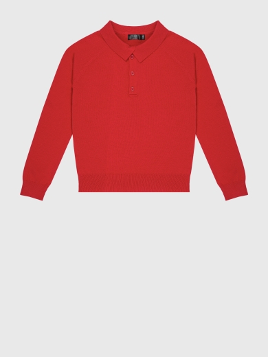 Джемпер для мальчика красный TRK0603