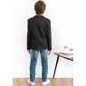 Пиджак для мальчика серый nino215