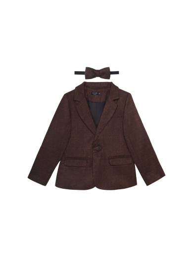 Пиджак коричневый nino18